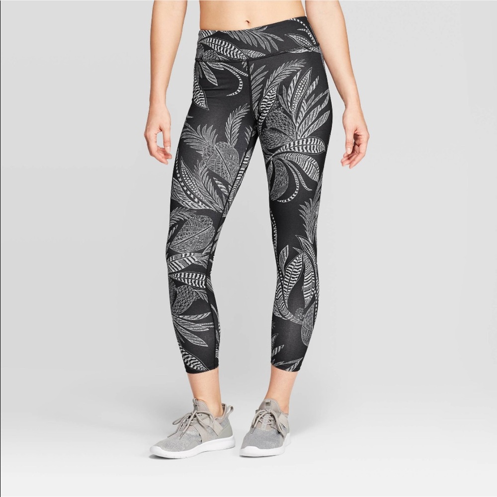 Joy Lab Feather Printed Leggings